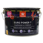 Краска EURO POWER-7 моющаяся для стен и потолков мат. база А, 9л TIKKURILA