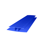 Профиль соединительный ROYALPLAST НP 6 мм синий L=6м 