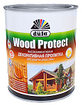 Пропитка WOOD PROTECT орех 0,75л "Dufa"