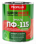 Эмаль ПФ-115 SUPERPRICE зеленая 1,9кг. Профилюкс (уп. 6шт) Остатки!!!