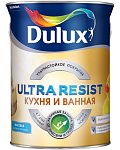 Краска Dulux Ultra Resist кухня и ванная, мат. база BW, 5л