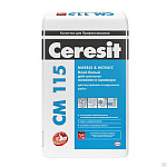 Клей для плитки CERESIT СМ115 д/мрамора и мозаики 5кг
