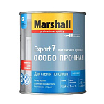 Краска MARSHALL EXPORT 7 для внутр. работ моющаяся, мат, BС, 0,9л
