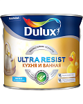 Краска Dulux Ultra Resist кухня и ванная, мат. база BW, 2,5л