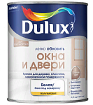 Краска Dulux окна и двери, база BС, 0,75л