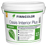 Краска "OASIS INTERIOR PLUS" для стен и потолков влажн. помещений, 2,7 л FINNCOLOR