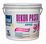 Штукатурка готовая декор. Dekor Pasta Bergauf короед (зерно 2 мм) белая , 25 кг