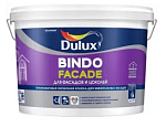 Краска Dulux Bindo Facade для фасадов и цоколей, BW, 9л