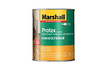 Лак MARSHALL PROTEX паркетный, износостойкий, полуматовый, 2,5л