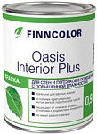 Краска "OASIS INTERIOR PLUS" для стен и потолков влажн. помещений, 0,9л FINNCOLOR