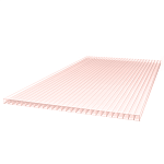 Поликарбонат прозрачный для теплиц GREENHOUSE-nano 2,10м*6м*4 мм 
