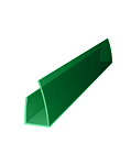 Профиль торцевой ROYALPLAST UP 4 мм зеленый L=2,1м 
