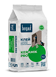 Клей плиточный усиленный Bergauf Keramik PRO 5 кг