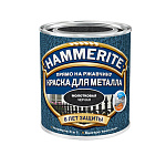 Эмаль по ржавчине молотковая HAMMERITE HAMMERED черная 0,75л