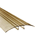 Профиль соединительный крышка НCP 6-10 мм L=6м (бронзовый)