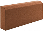 Камень бетонный бортовой 500*200*80 красный (1м2-18шт; пал -100 шт)