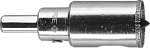 Коронка ЗУБР алмазная по кафелю и стеклу, зерно Р60, SDS+, 20 мм, в сборе (29850-20)