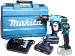 Дрель-шуруповерт MAKITA DF457DWLE, 18В