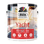 Лак яхтный полуматовый YACHT 750 мл. Dufa Retail