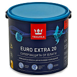 Краска EURO EXTRA-20 моющаяся для влаж. помещений п/мат., 2,7л TIKKURILA