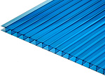 Поликарбонат ULTRAMARIN синий 2,10м*12м*4 мм 